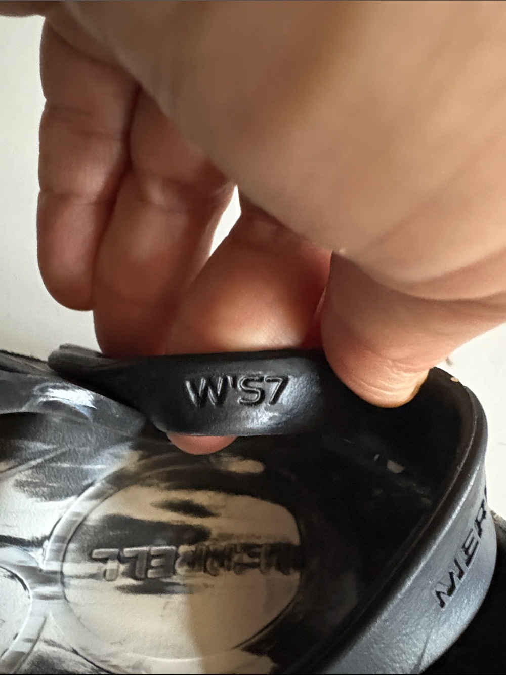 Merrell Vented Foam Clogs in Black and Silver Marble - Picture 6 of 7
